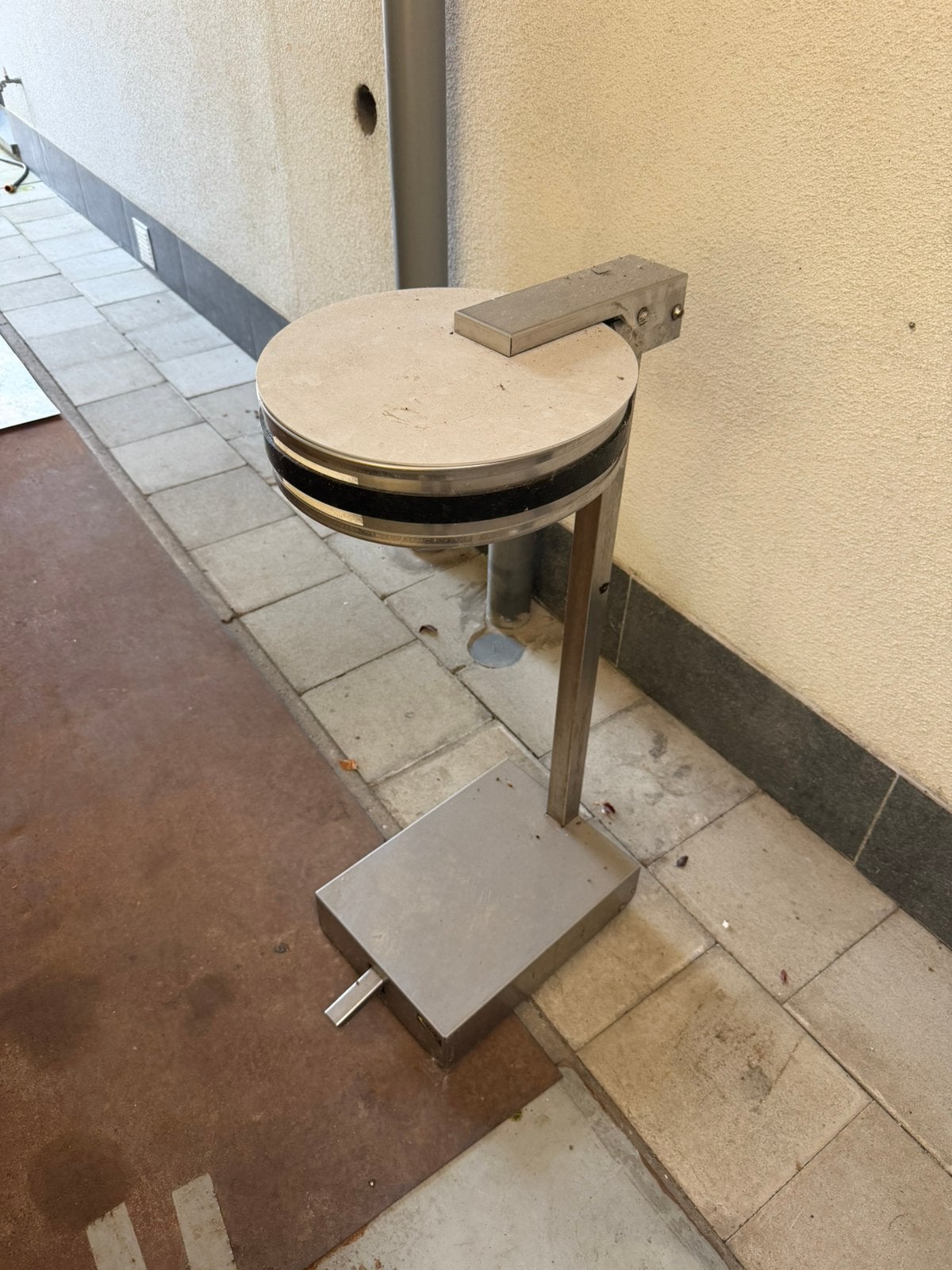 Porte-sac poubelle de restauration en acier inoxydable, Enlèvement