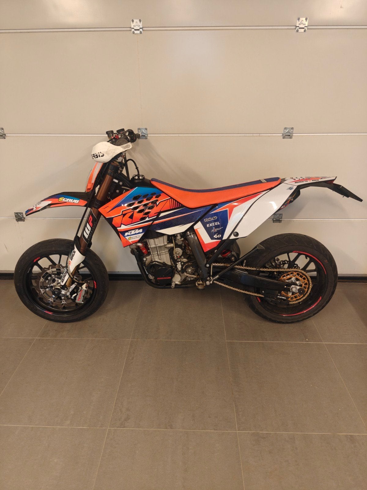 ktm 530 exc-r supermoto, Motoren, Bedrijf, Minimaal motorrijbewijs A2, 1 cilinder, 12 t/m 35 kW