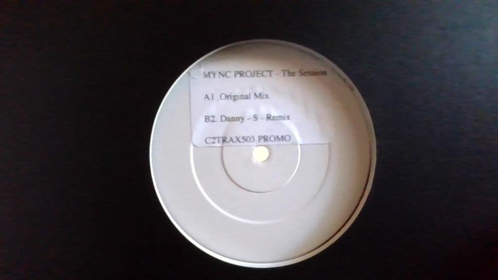 MYNC PROJECT " THE SESSION " PROMO, Ophalen of Verzenden, Zo goed als nieuw, 12 inch, Techno of Trance