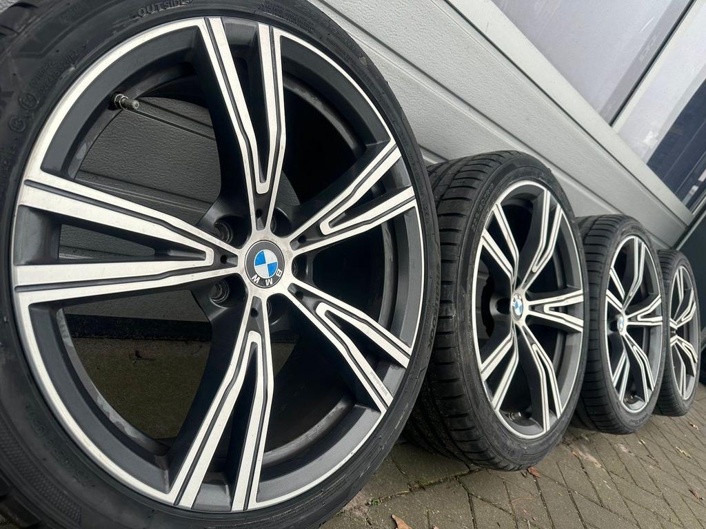 19 inch BMW 3 4 serie G20 G21 G22 G23 i4 velgen zomerbanden, Auto-onderdelen, 19 inch, Gebruikt, 255 mm, -