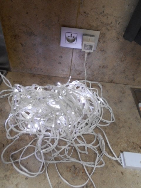 IJspegel-verlichting Lumineo - 160 leds, Ophalen of Verzenden, Zo goed als nieuw