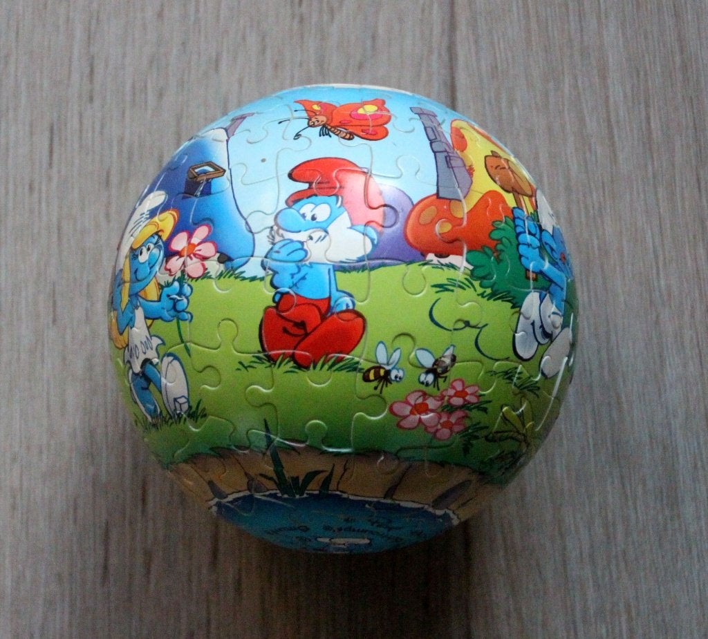 Ravensburger 3D Puzzle  Schtroumpfs Peyo Smurfen 2007, Envoi, Schtroumpfs, Comme neuf, Autres types
