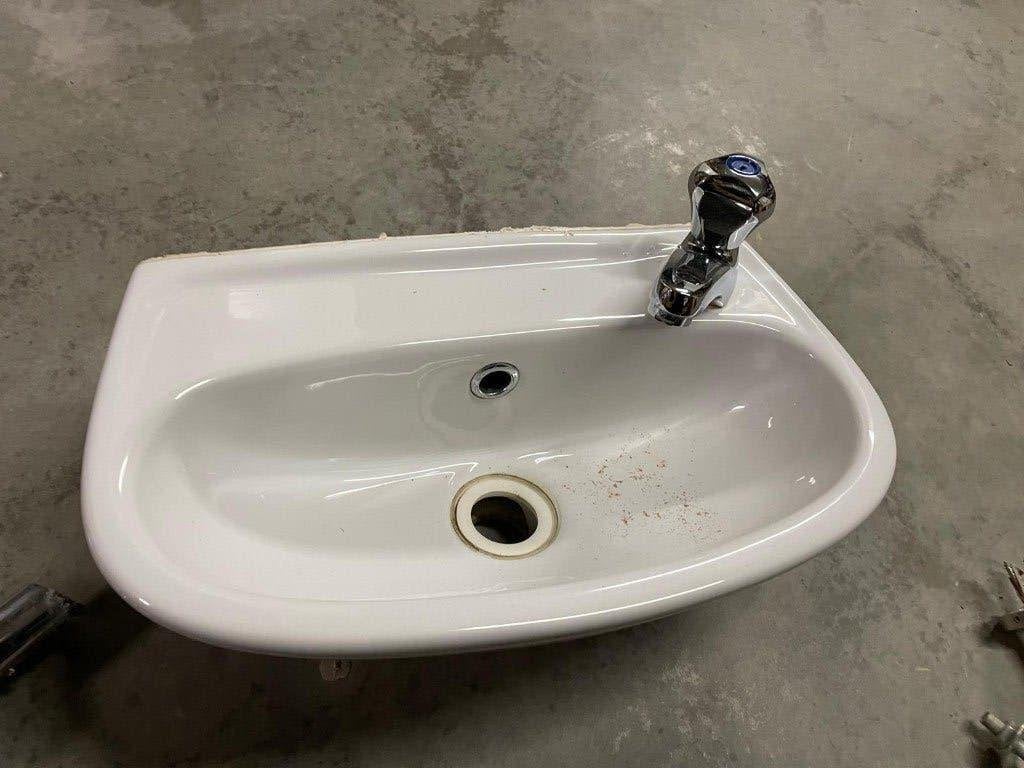 Wasbakje toilet, Bricolage & Construction, Sanitaire, Enlèvement, Utilisé, Lavabo