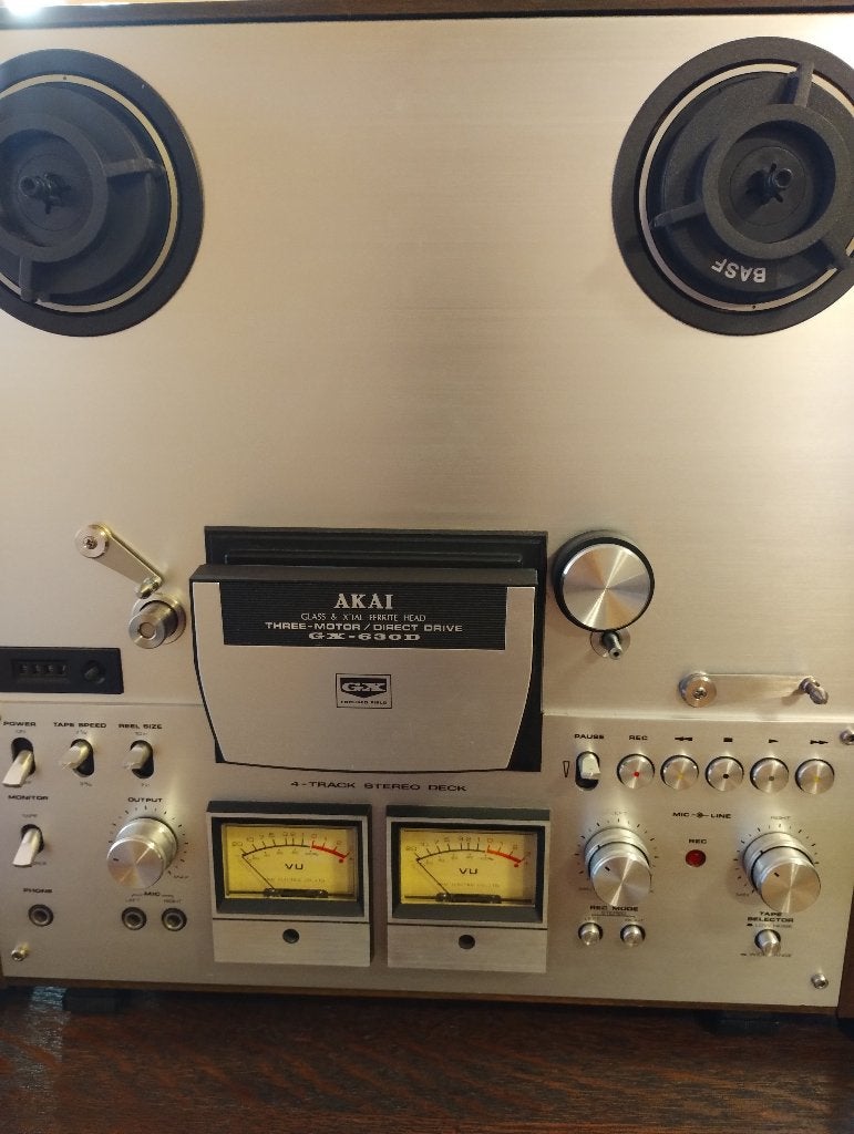 Akai GX-630D, Ophalen, Bandrecorder