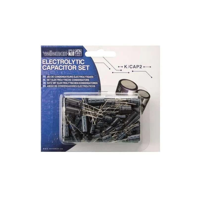 Velleman Elektrolytische Condensator Set KCAP2, Hobby en Vrije tijd, Verzenden, Nieuw