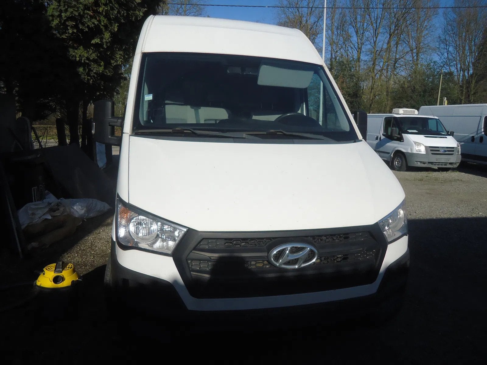 Hyundai H 350 L2H2;2.5d ,150 pk ,180 dkm,airco,cruise,achter, Euro 5, Achat, Boîte manuelle, Noir