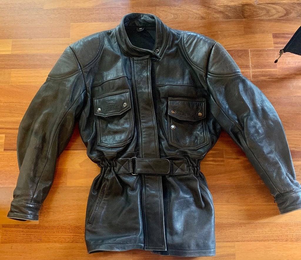 Veste moto en cuir de marque Richa - T 44, Enlèvement ou Envoi, Manteau | cuir, Richa