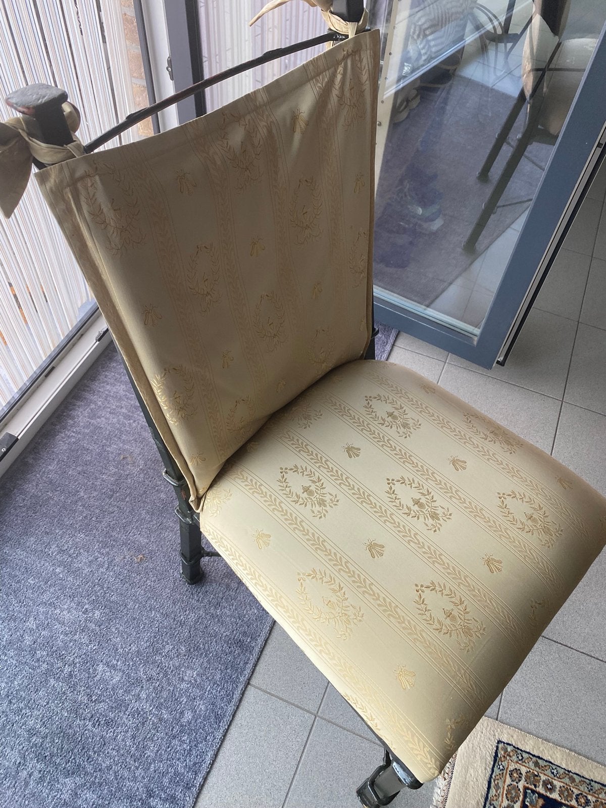 4 stoelen, Enlèvement, Comme neuf, Autres couleurs, Tissus