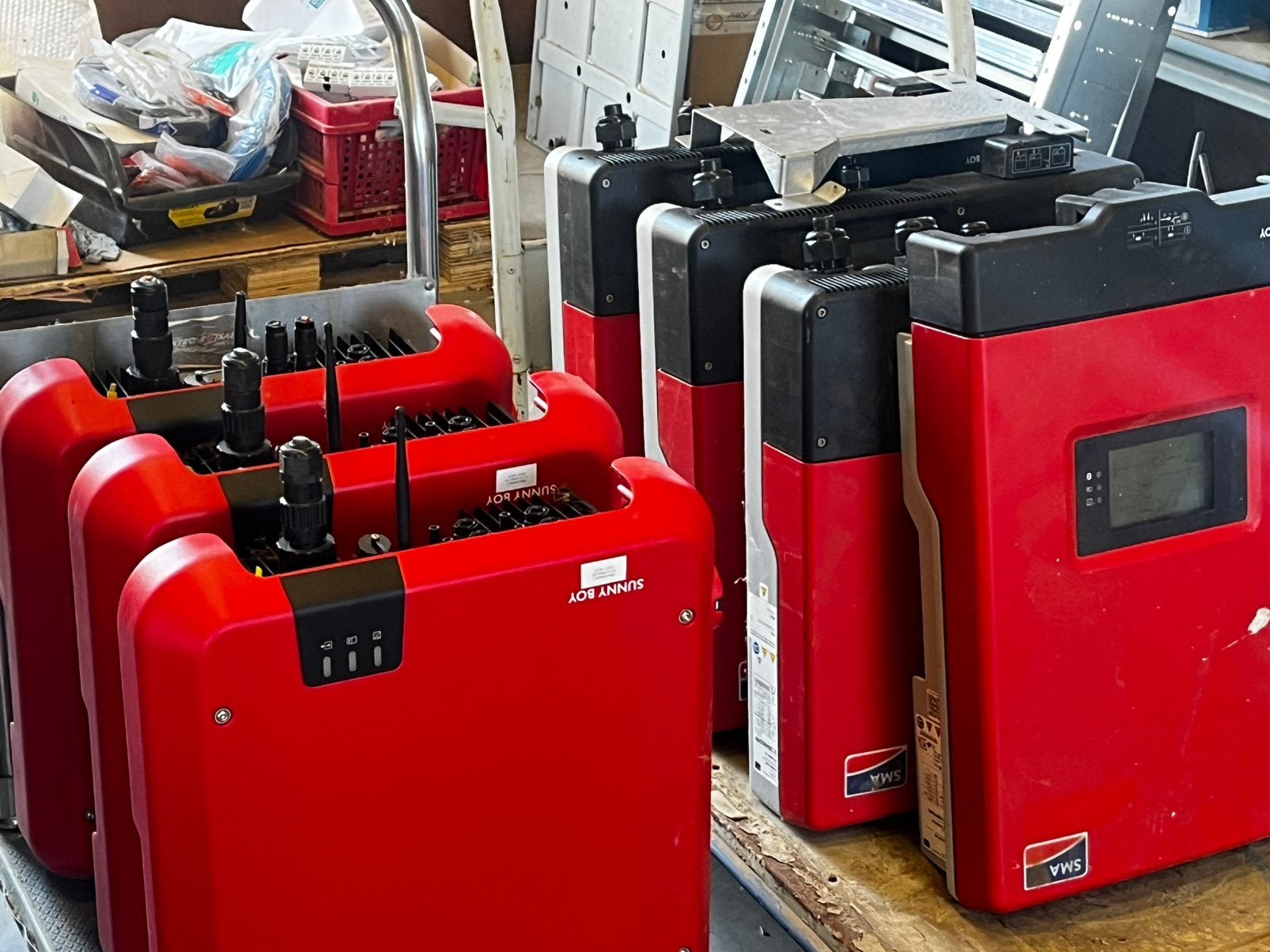 Omvormers Sma gebruikte en perfecte staat 3,4en 5kw, Doe-het-zelf en Bouw, Zonnepanelen en Toebehoren, Ophalen of Verzenden