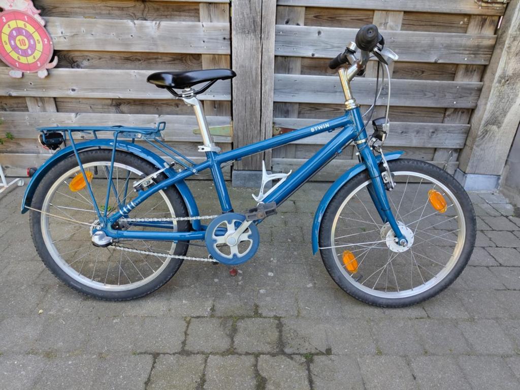 Kinderfiets 20 inch 6 tot 9jaar , blauw, Ophalen