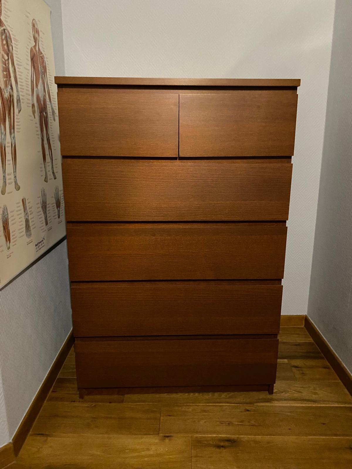 Commode, Ophalen, 5 laden of meer, 100 tot 150 cm, 50 tot 100 cm