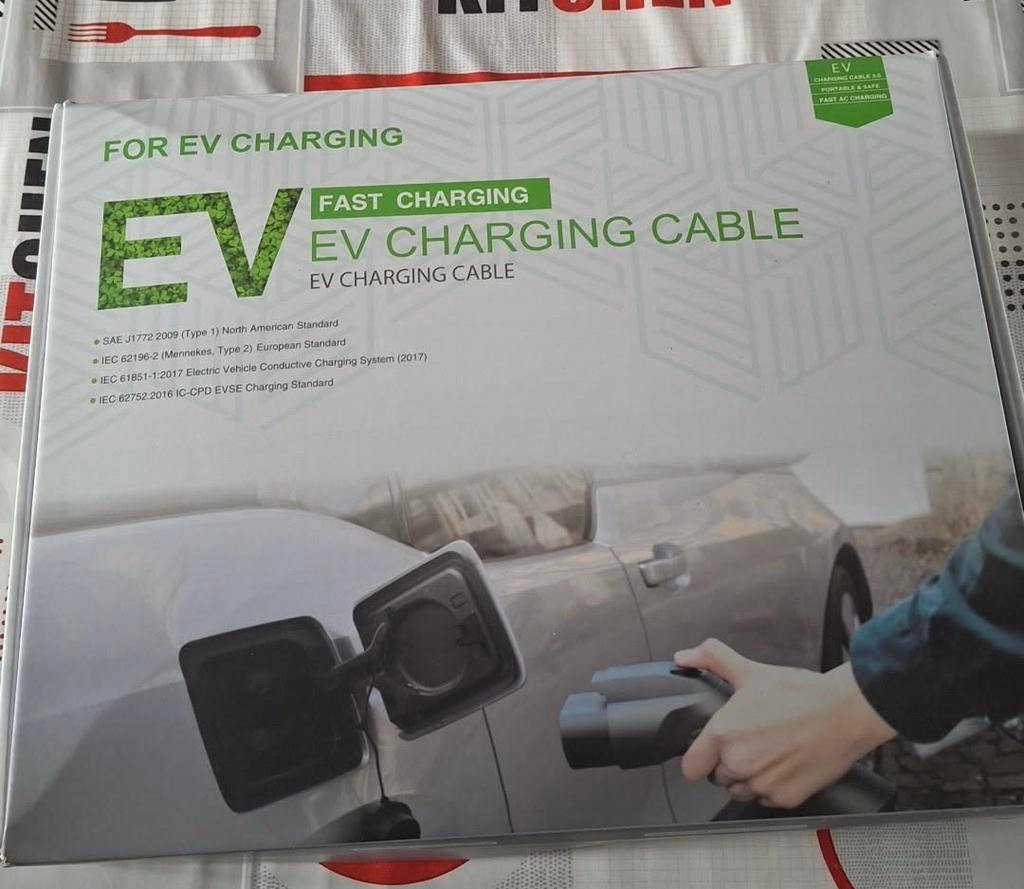 À vendre Câble de recharge pour véhicule électrique, Enlèvement, Comme neuf