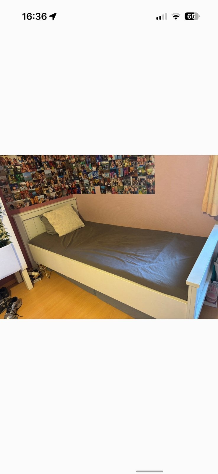 Eenpersoonsbed, Enlèvement, Comme neuf, 210 cm