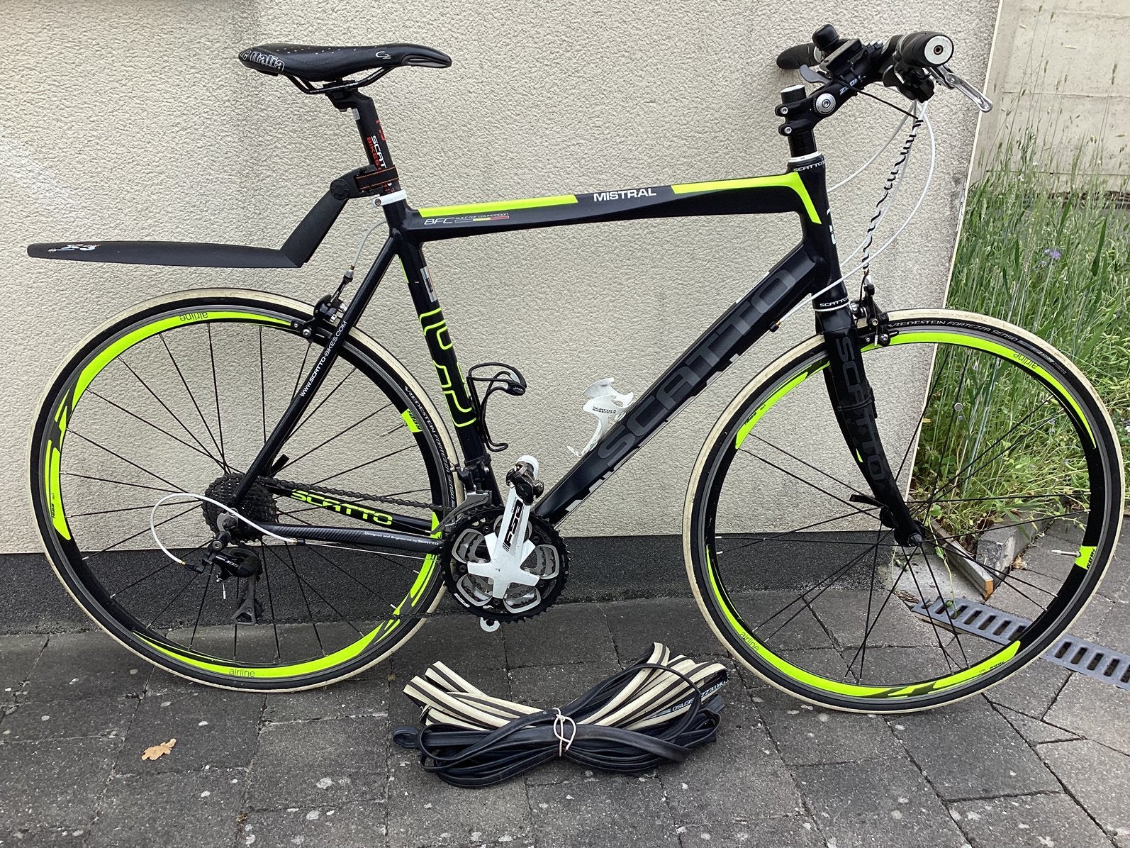 Scatto Mistral al. fiets, Frein sur jante, Enlèvement ou Envoi, Comme neuf, 53 à 57 cm