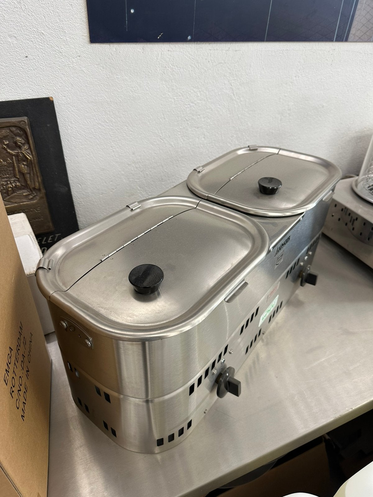 Appareil à hot-dog et choucroutte gaz, Enlèvement