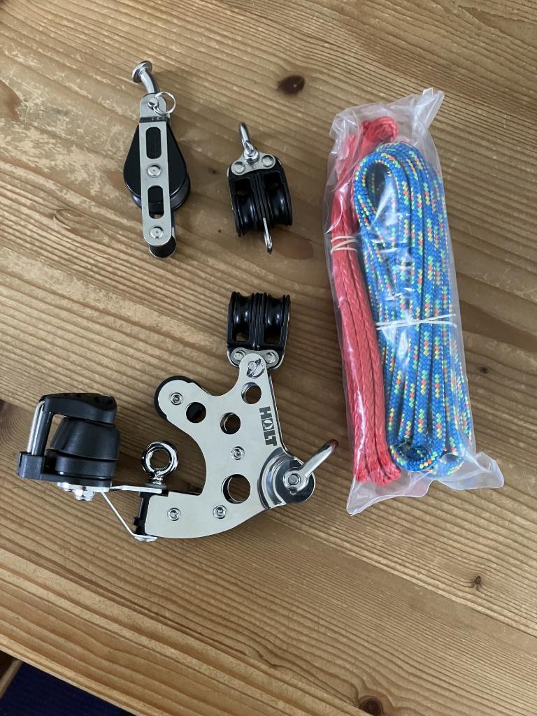 XD parts voor Laser, zeilen, masten, roeren, neerhouders enz, Watersport en Boten, Zeilen en Zeiltoebehoren, Nieuw, Ophalen of Verzenden