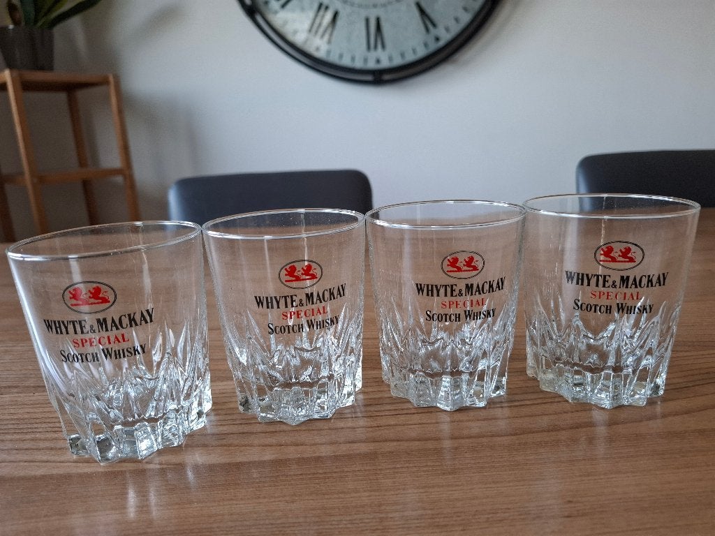 4 verres à whisky, Enlèvement, Comme neuf