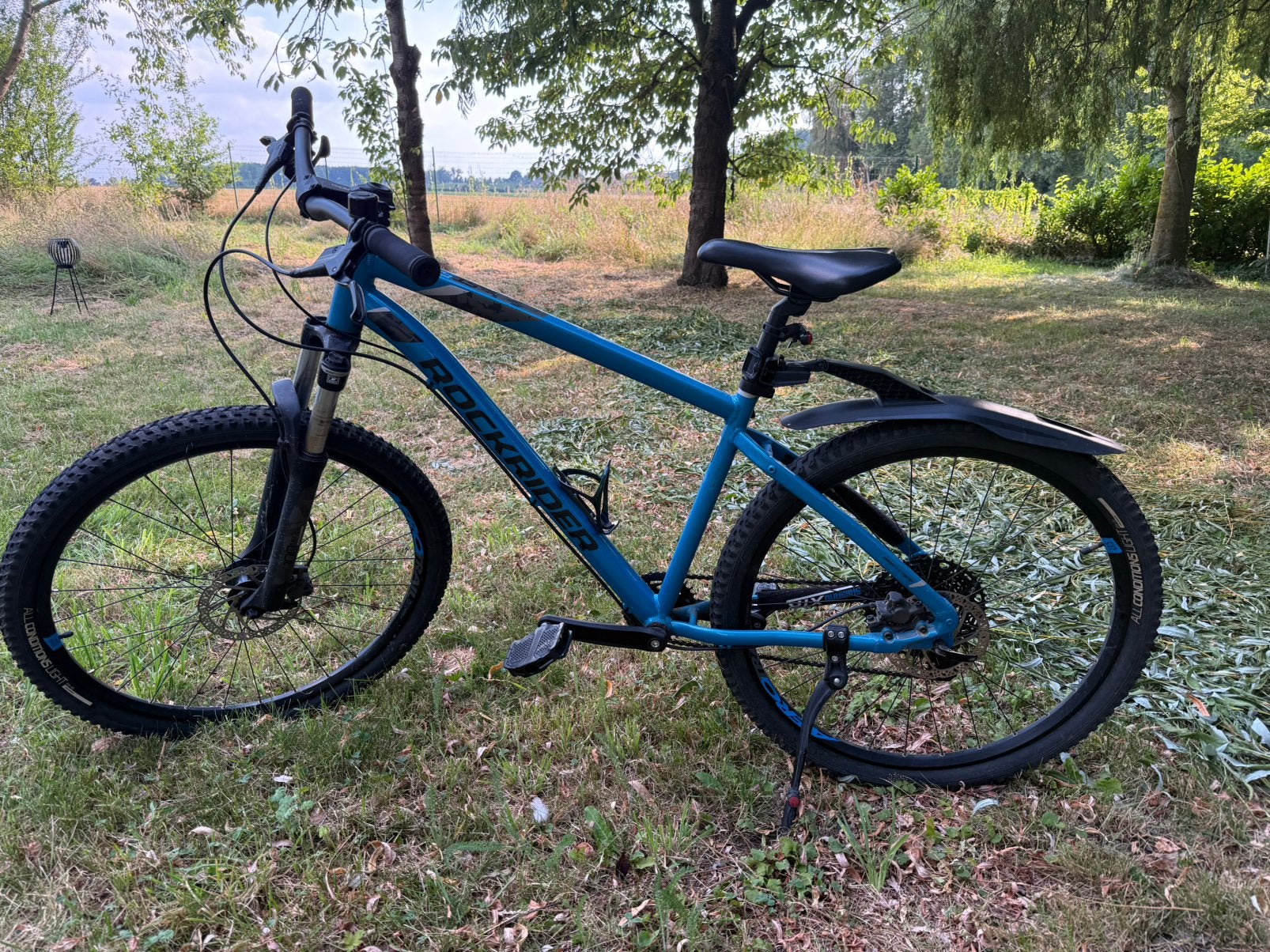 Rockrider ST540 sport trail blauw, Hardtail, Ophalen, Zo goed als nieuw, Schijfrem