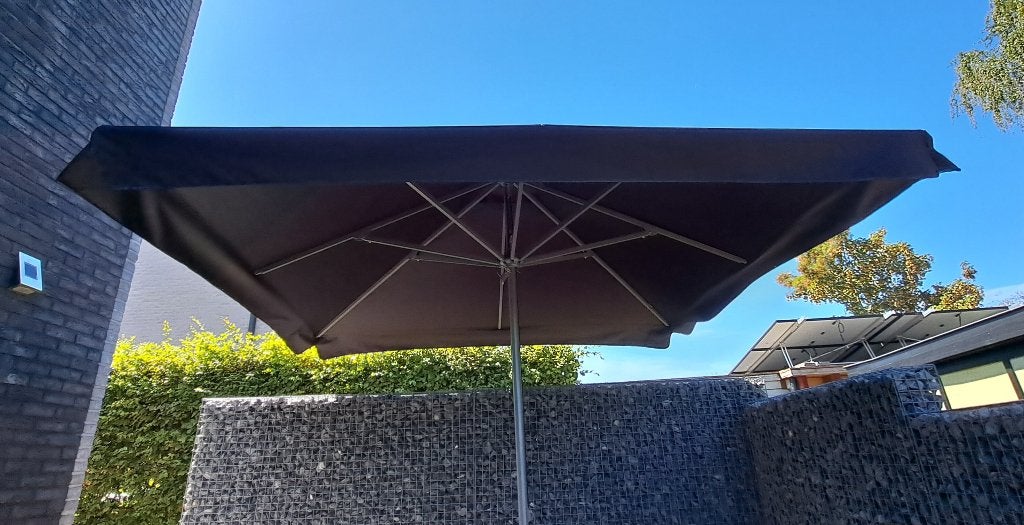 Parasol, Ophalen, Zo goed als nieuw, 3 tot 4 meter, Stokparasol