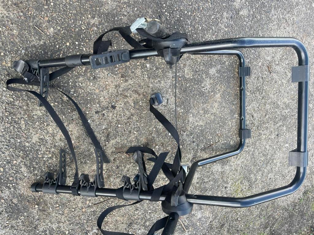 Fietsendrager voor klep auto, Ophalen, Gebruikt, Achterklepdrager