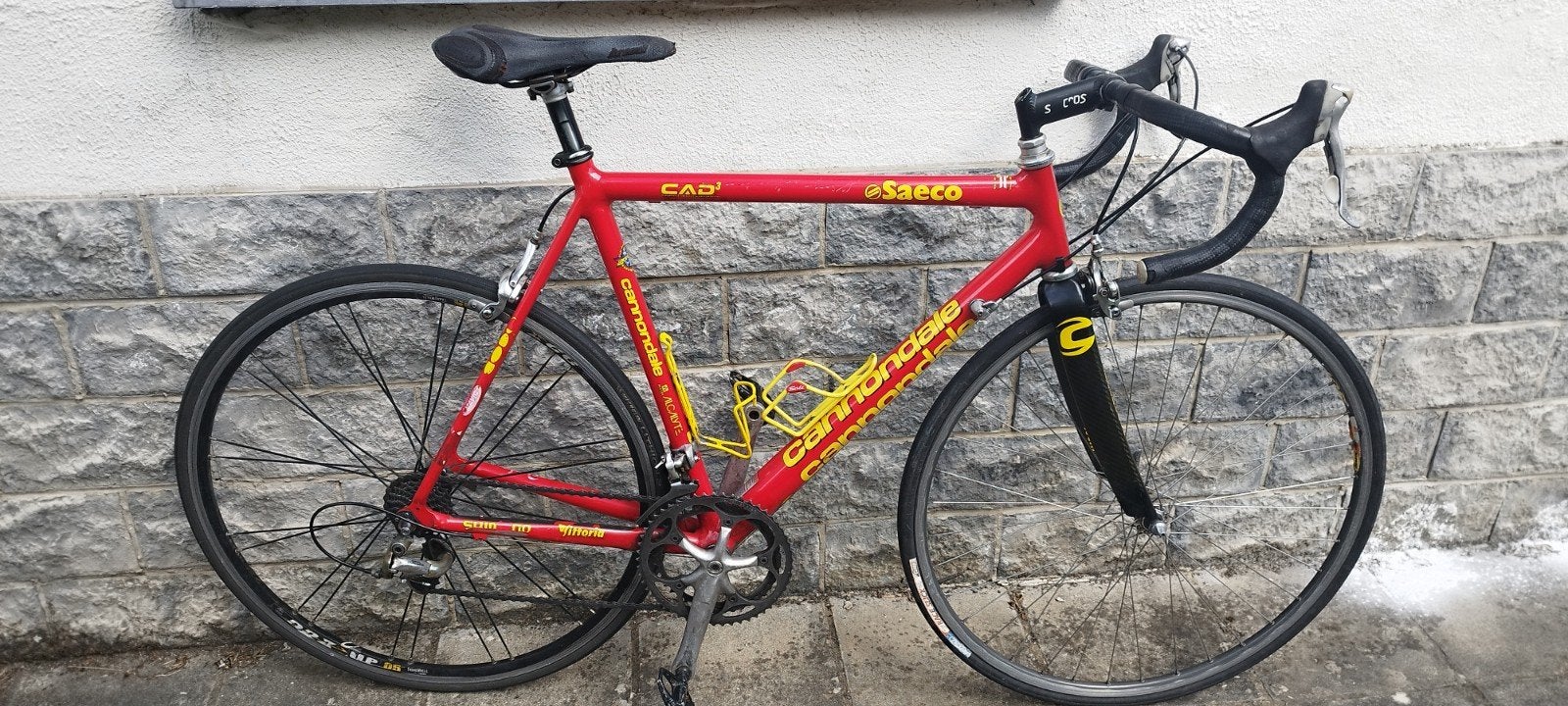 Vélo de course Cannondale Saeco cad3