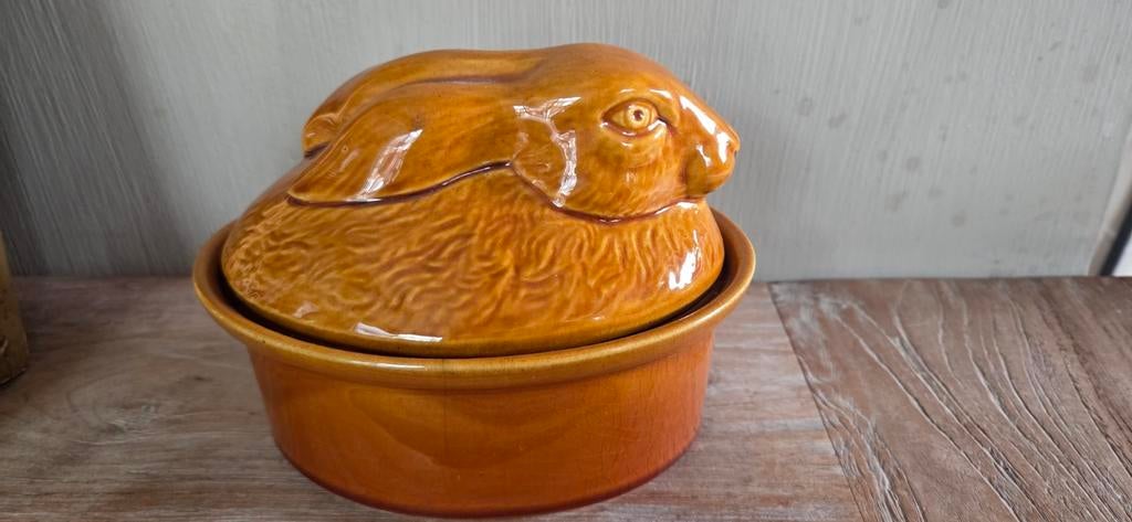 Pasen/Haas/terrine/keramiek, Ophalen of Verzenden