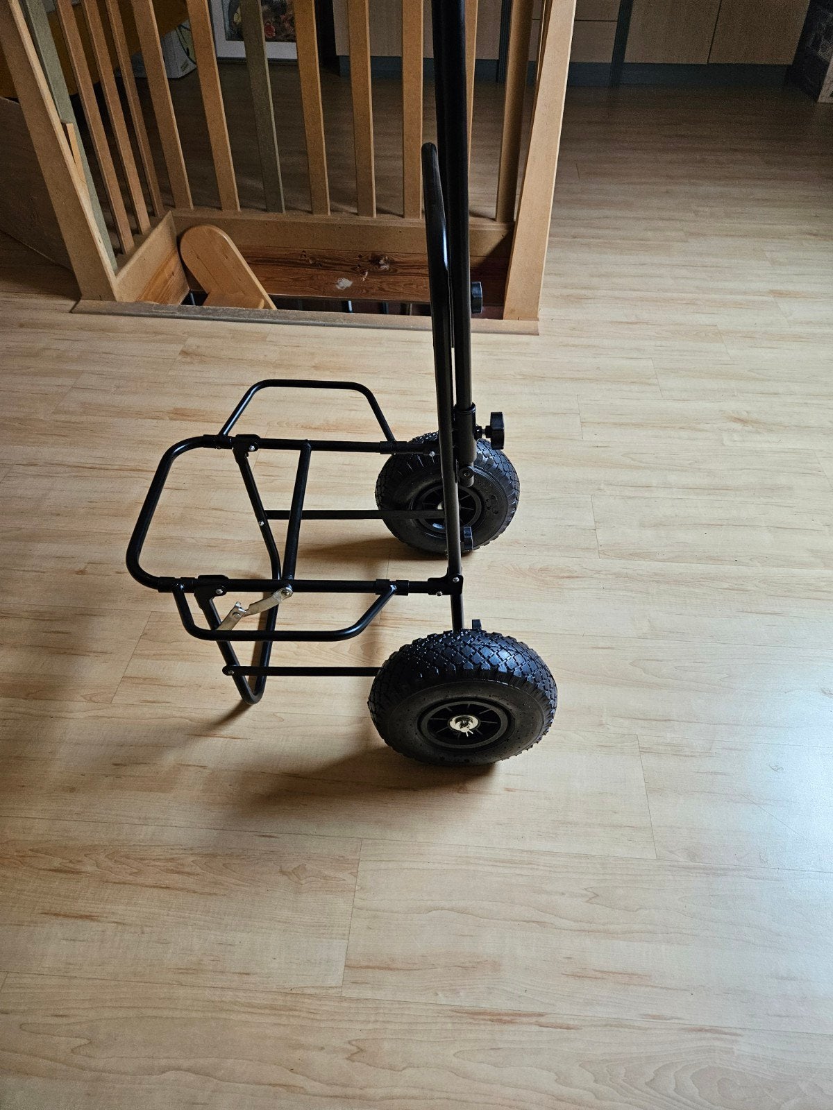 Te koop viskarretje, Ophalen