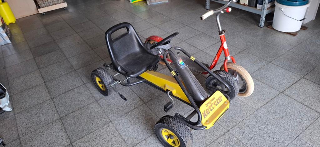 GOCAR KETLER en Kinderstep! Samen weg voor 60 euro!, Ophalen