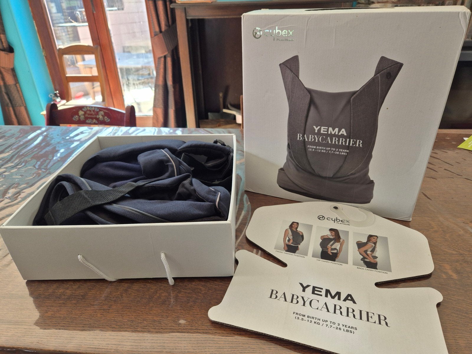 porte-bébé Cybex platinum, Enlèvement