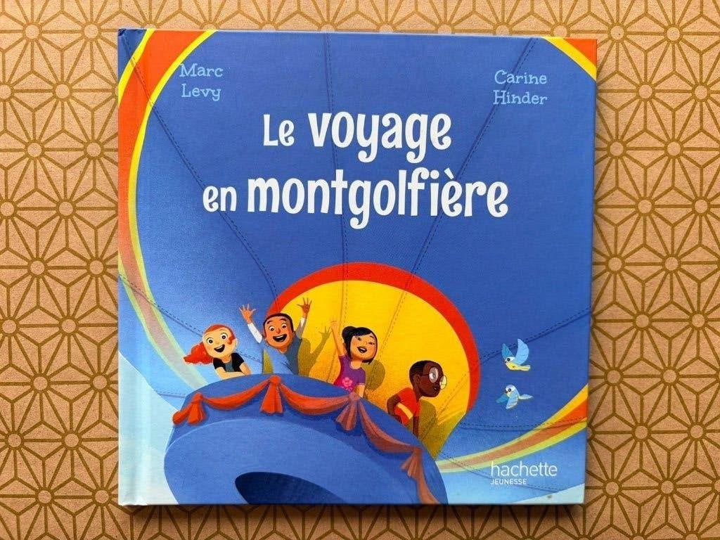 Le Voyage en montgolfière – album jeunesse, Garçon ou Fille, Fiction général, Enlèvement, Utilisé