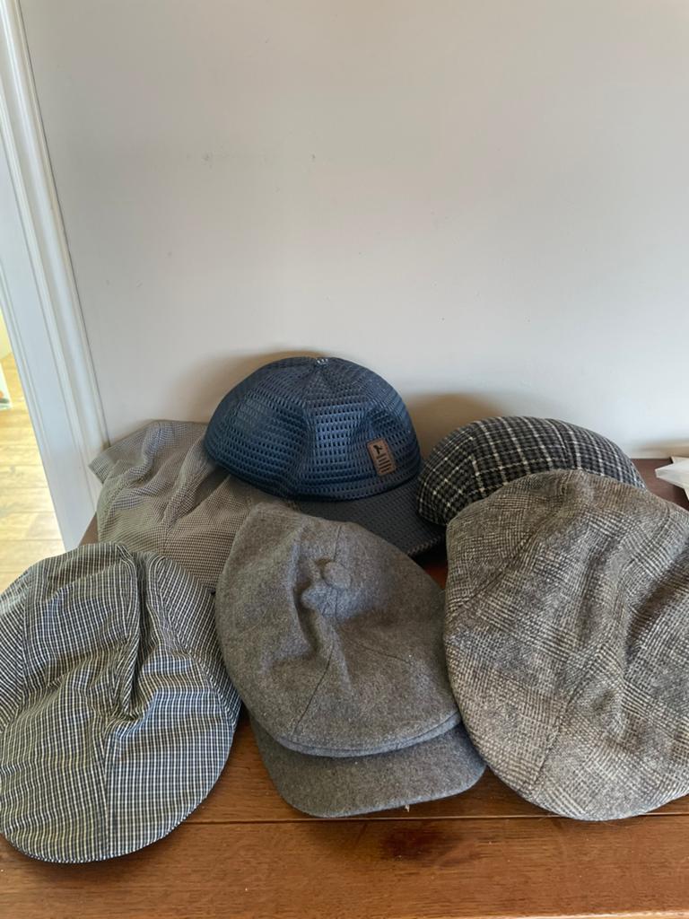 Diverse petten en hoeden - Verschillende stijlen, Kleding | Heren, Hoeden en Petten, Zo goed als nieuw, Pet, Ophalen of Verzenden