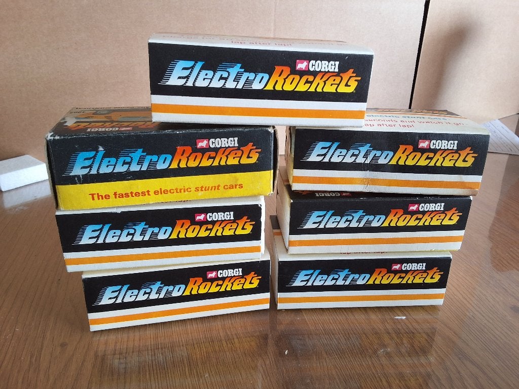 lot van 7 wagentje van corgi, Ophalen of Verzenden, Gebruikt, Auto, Corgi