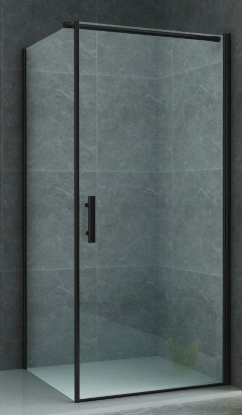 Parois de douche d’angle (partie fixe + porte pivotante), Enlèvement, Neuf