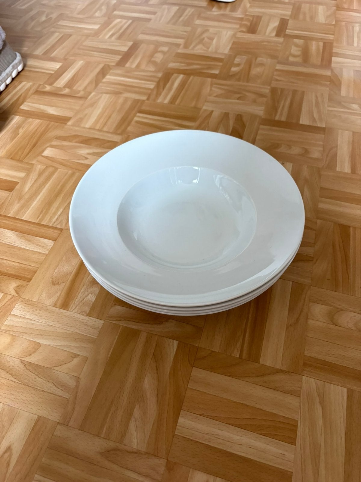 4 pasta borden, Ophalen, Zo goed als nieuw