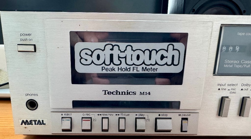 Technics RS-M14 - Platine cassette vintage, Enlèvement ou Envoi, Simple, Autres marques