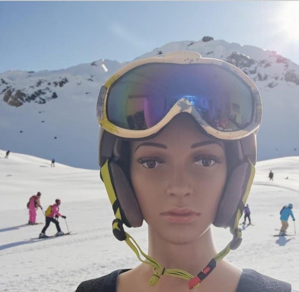 Ensemble de sports d'hiver Sinner : casque de ski, lunettes, Taille 38/40 (M), Enlèvement ou Envoi, Autres types, Comme neuf
