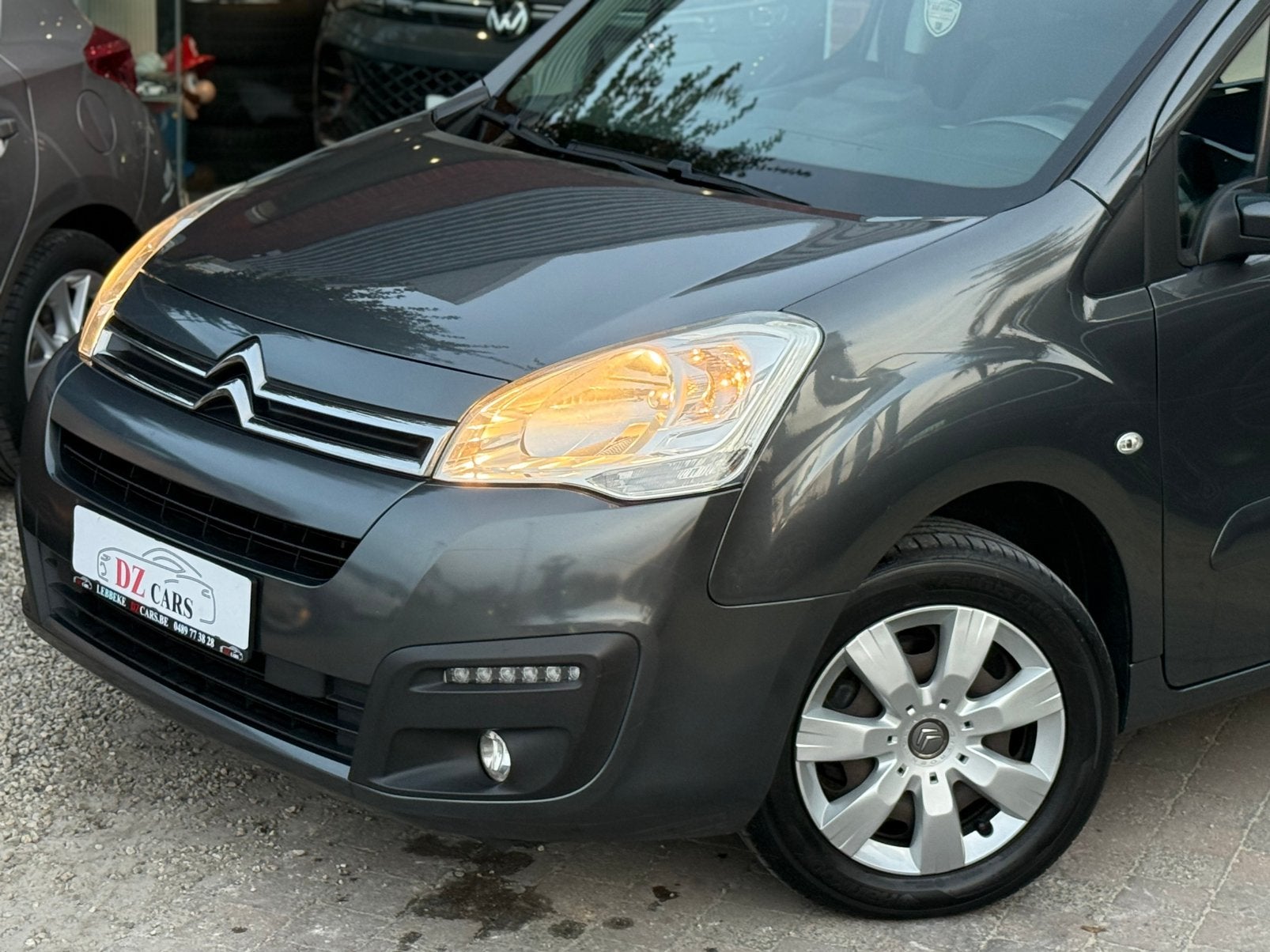 CITROEN BERLINGO MULTISPACE 1.6HDI 99HP |BLUETOOTH | AIRCO, Argent ou Gris, Capteur de stationnement, Entreprise, Noir