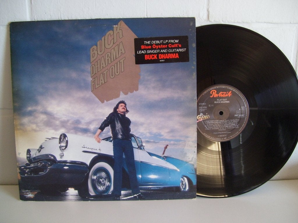 BUCK DHARMA  flat out, LP, Hard Rock, Ophalen of Verzenden, Zo goed als nieuw