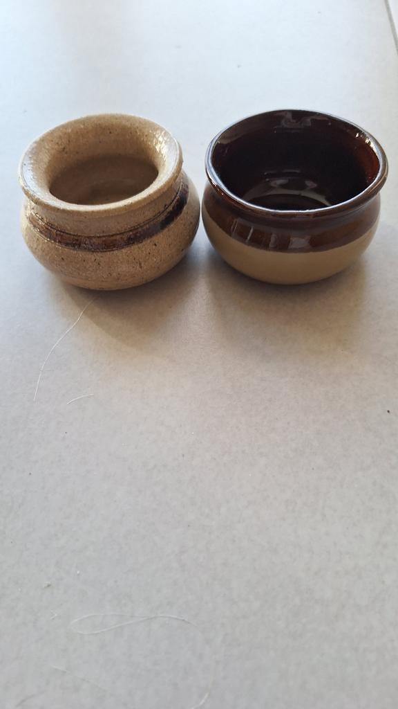 Aardewerk potjes, Antiek en Kunst, Antiek | Keramiek en Aardewerk, Ophalen of Verzenden