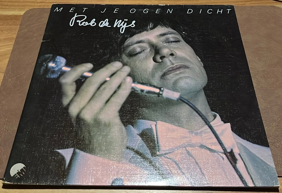 Rob de Nijs ‎– Met Je Ogen Dicht - Vinyl LP - NL 1980, Ophalen of Verzenden, Gebruikt, LP