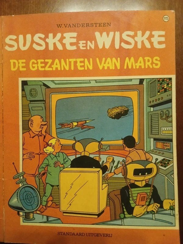 Suske en Wiske 1ste druk VK 115, 131, 147, 150, 151, 152, Gelezen, Willy vandersteen, Ophalen of Verzenden, Meerdere stripboeken