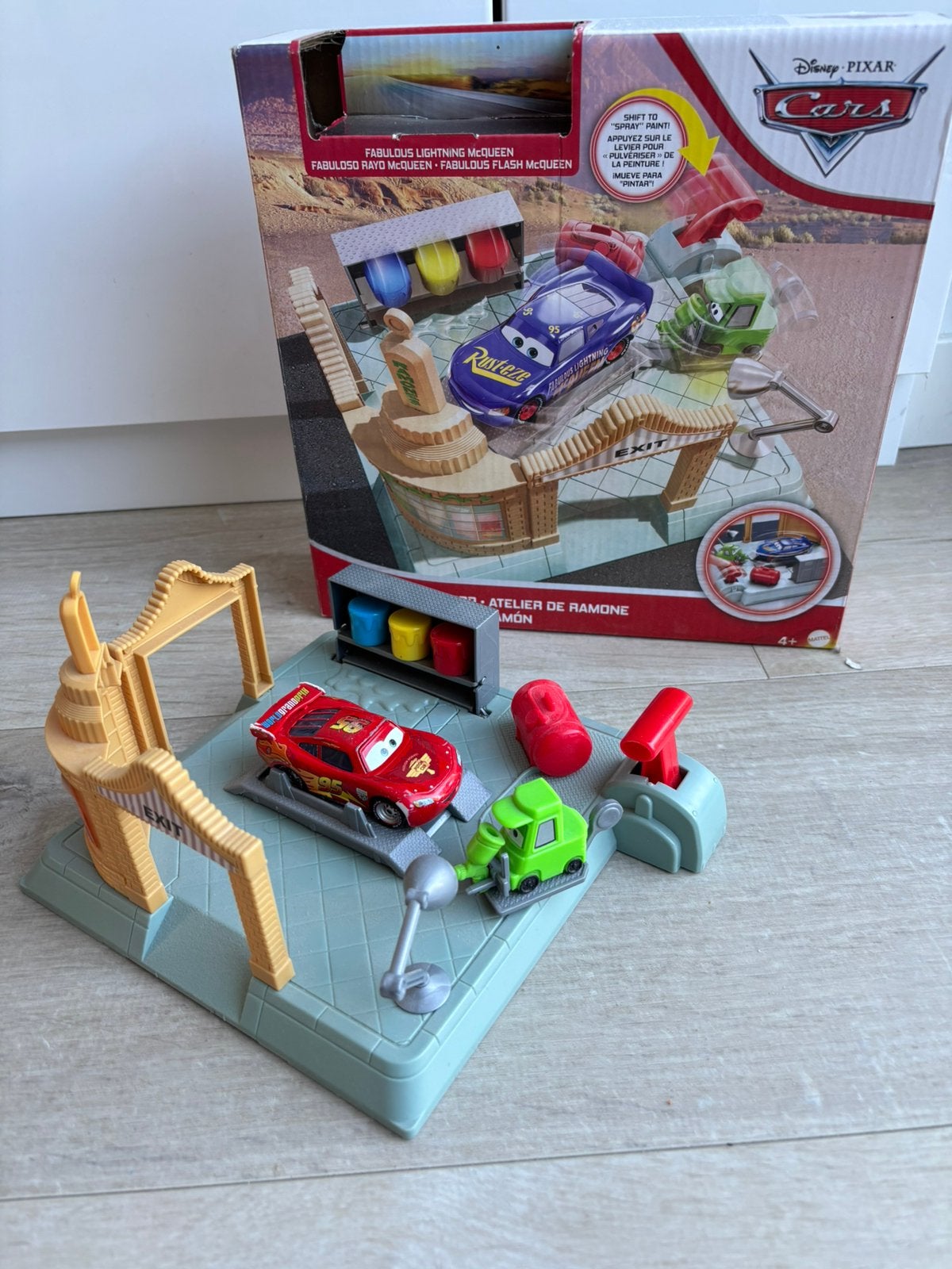 Disney Pixar Cars – Ramone’s Paint Shop, Enlèvement, Comme neuf