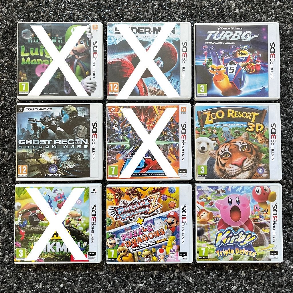 Nintendo 3DS Spelletjes deel #1, Ophalen of Verzenden, Zo goed als nieuw