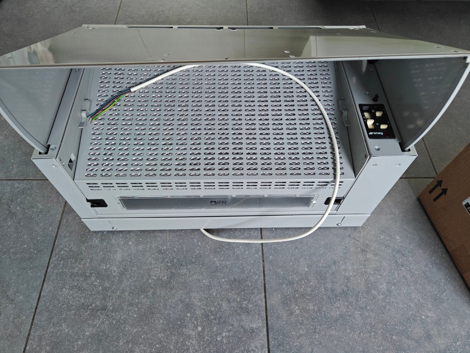 SMEG dampkap (nieuw), Electroménager, Enlèvement, Encastré