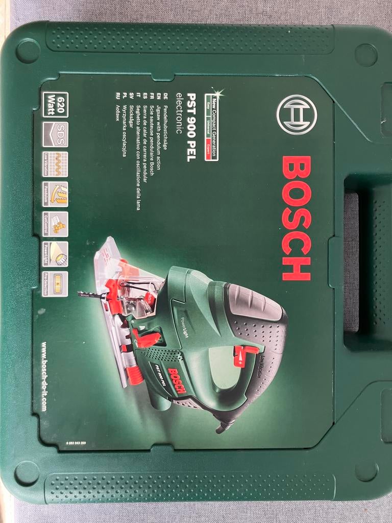 Scie sauteuse électrique PST 900 PEL Bosch - 620 Watts, Enlèvement, Neuf, 600 à 1200 watts, Scie sauteuse