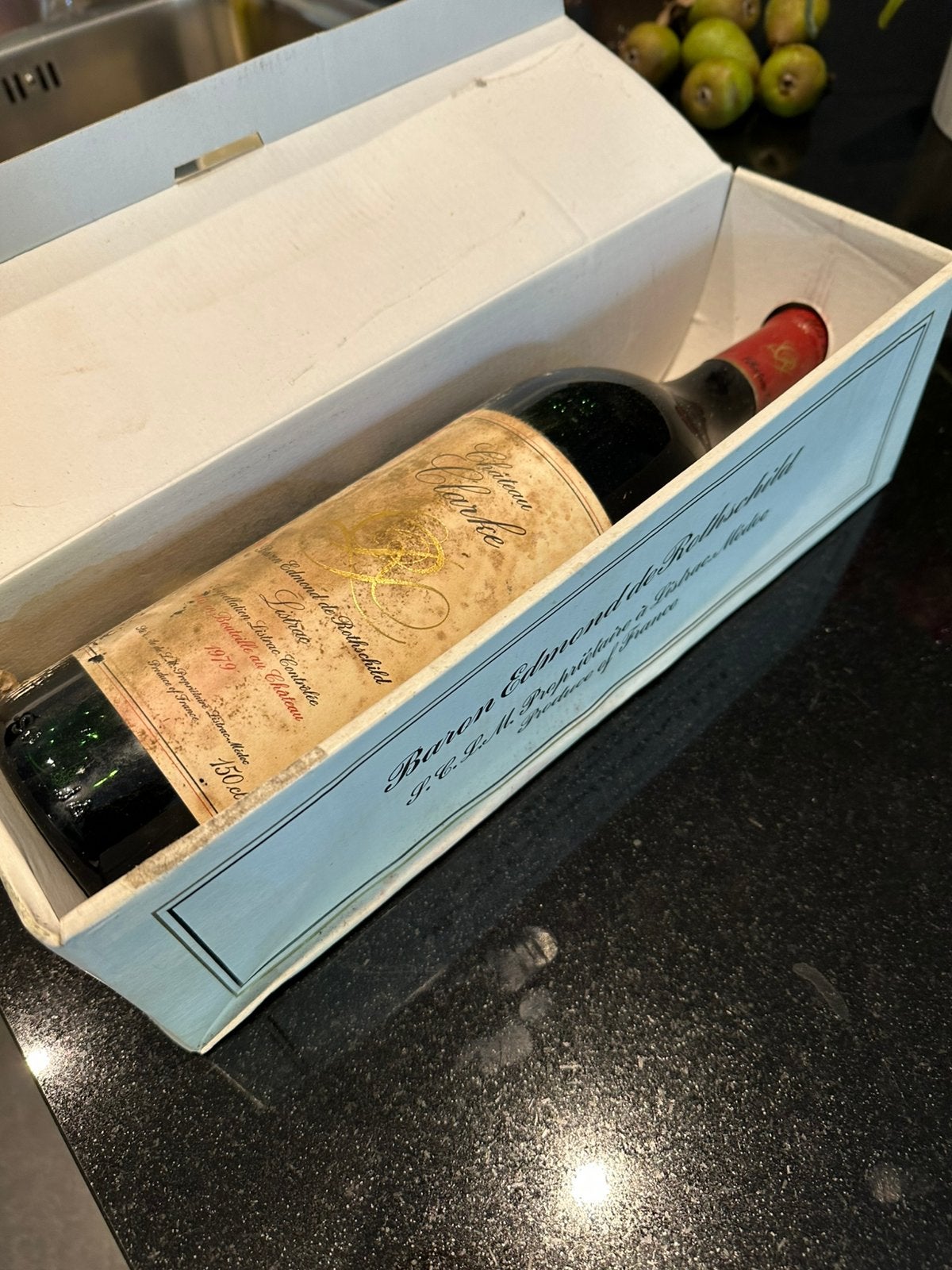 Château Clarke 1979. 150 cl, Enlèvement, Comme neuf