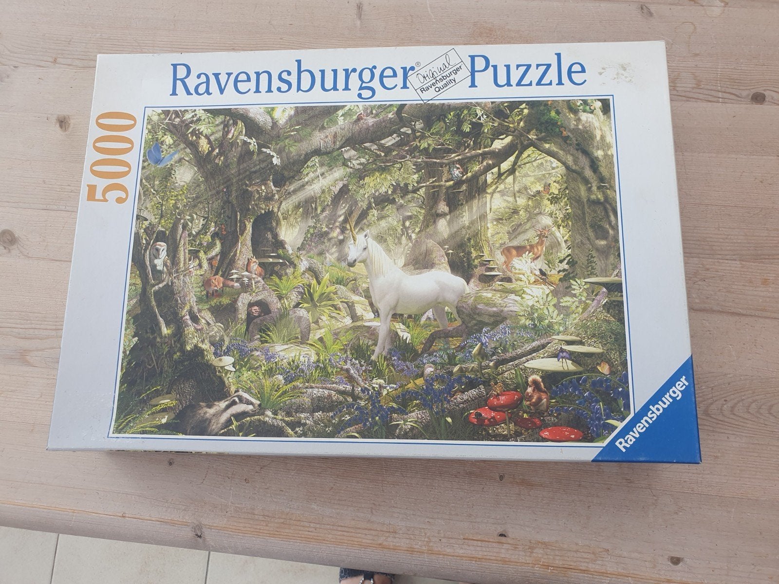 Puzzel 5000 st Ravensburger, Ophalen, Meer dan 1500 stukjes, Gebruikt, Legpuzzel