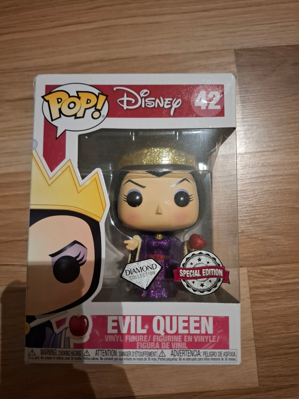 Evil Queen funko pop, diamond collection & Special Edition.(, Ophalen of Verzenden, Nieuw, Beeldje of Figuurtje
