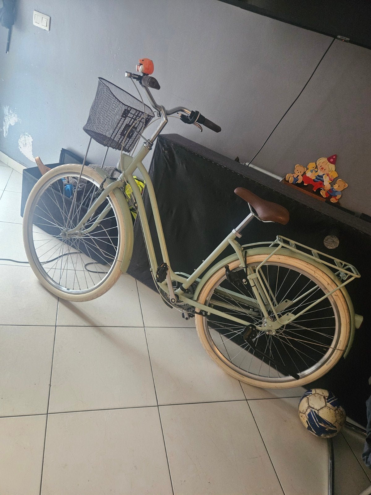 Fiets dames b twin 28 inch.perfact staat, Vitesses, Comme neuf, Enlèvement, 50 à 53 cm