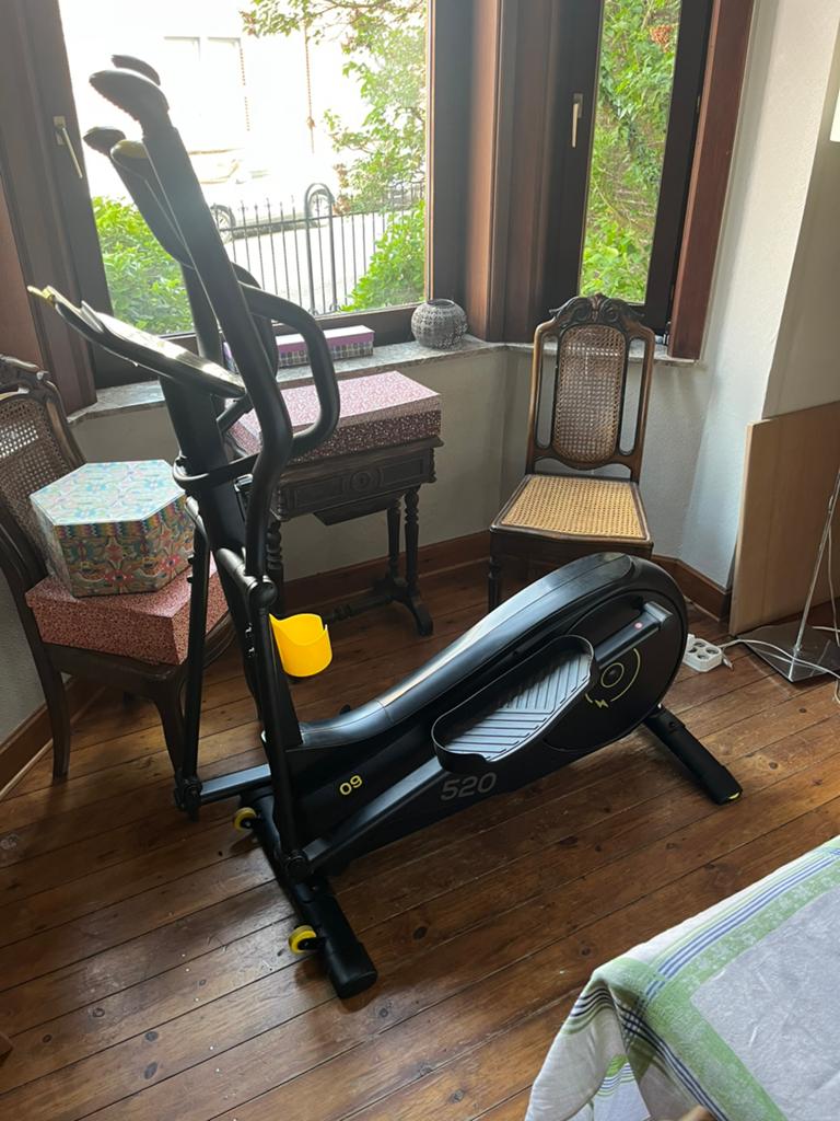 Vélo elliptique domyos 520, Enlèvement, Comme neuf, Vélo elliptique